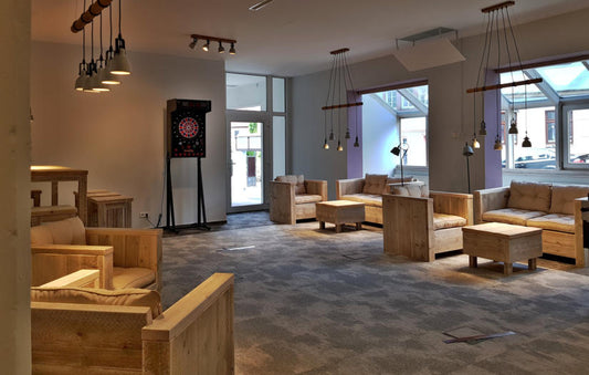 Lounge Sessel, Kubenform - Gastronomie