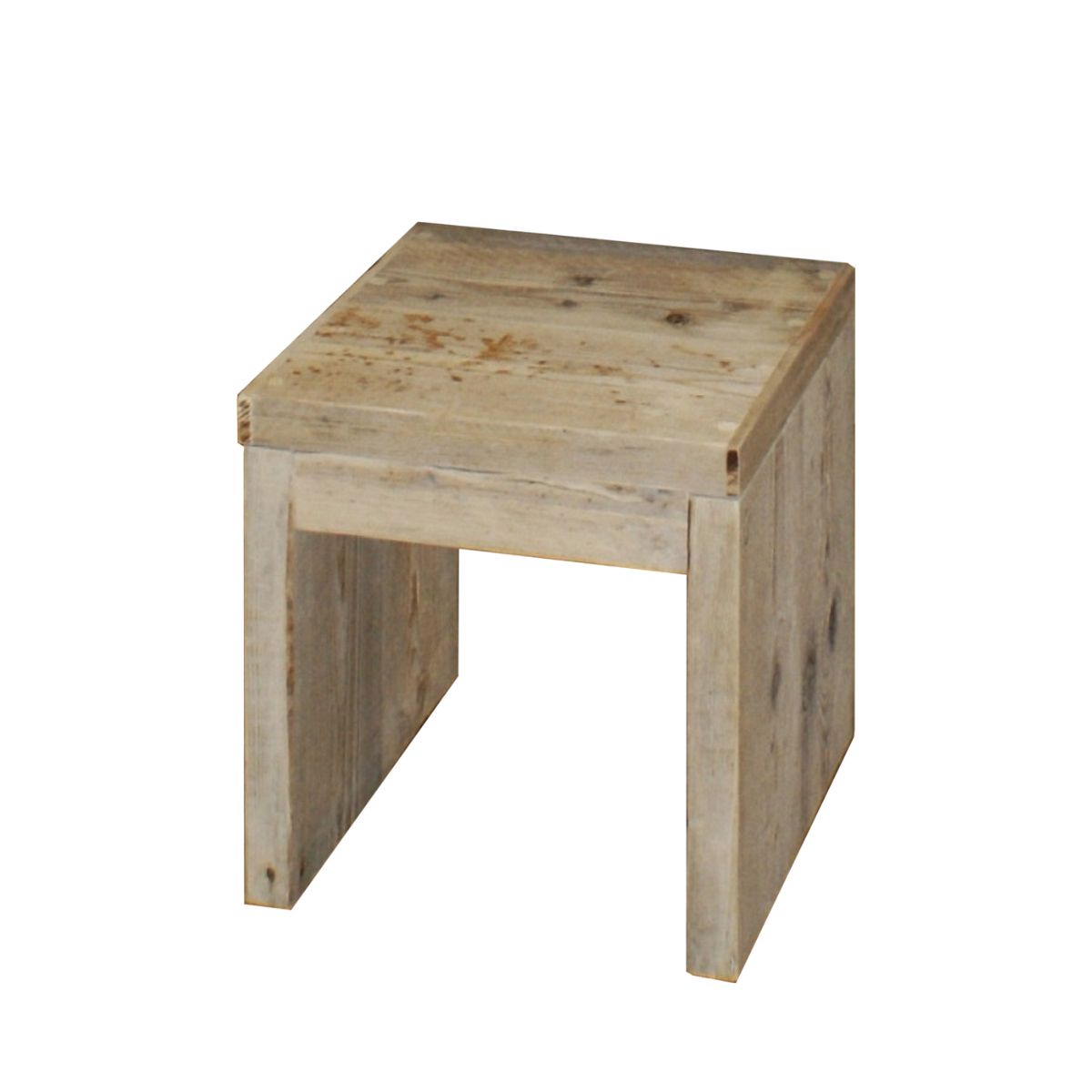 Bauholz Hocker, Wangenform