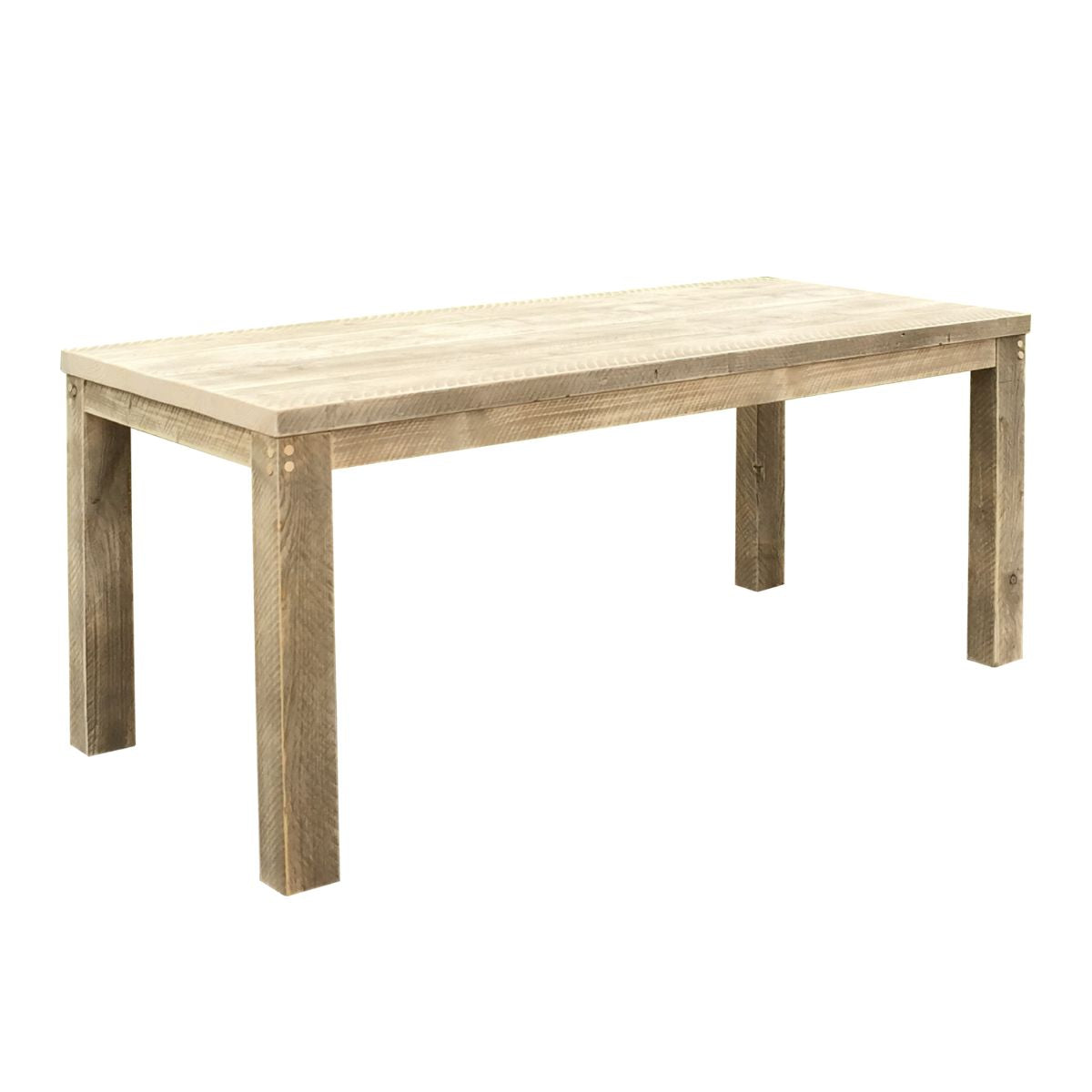 Bauholz Tisch, klassisch