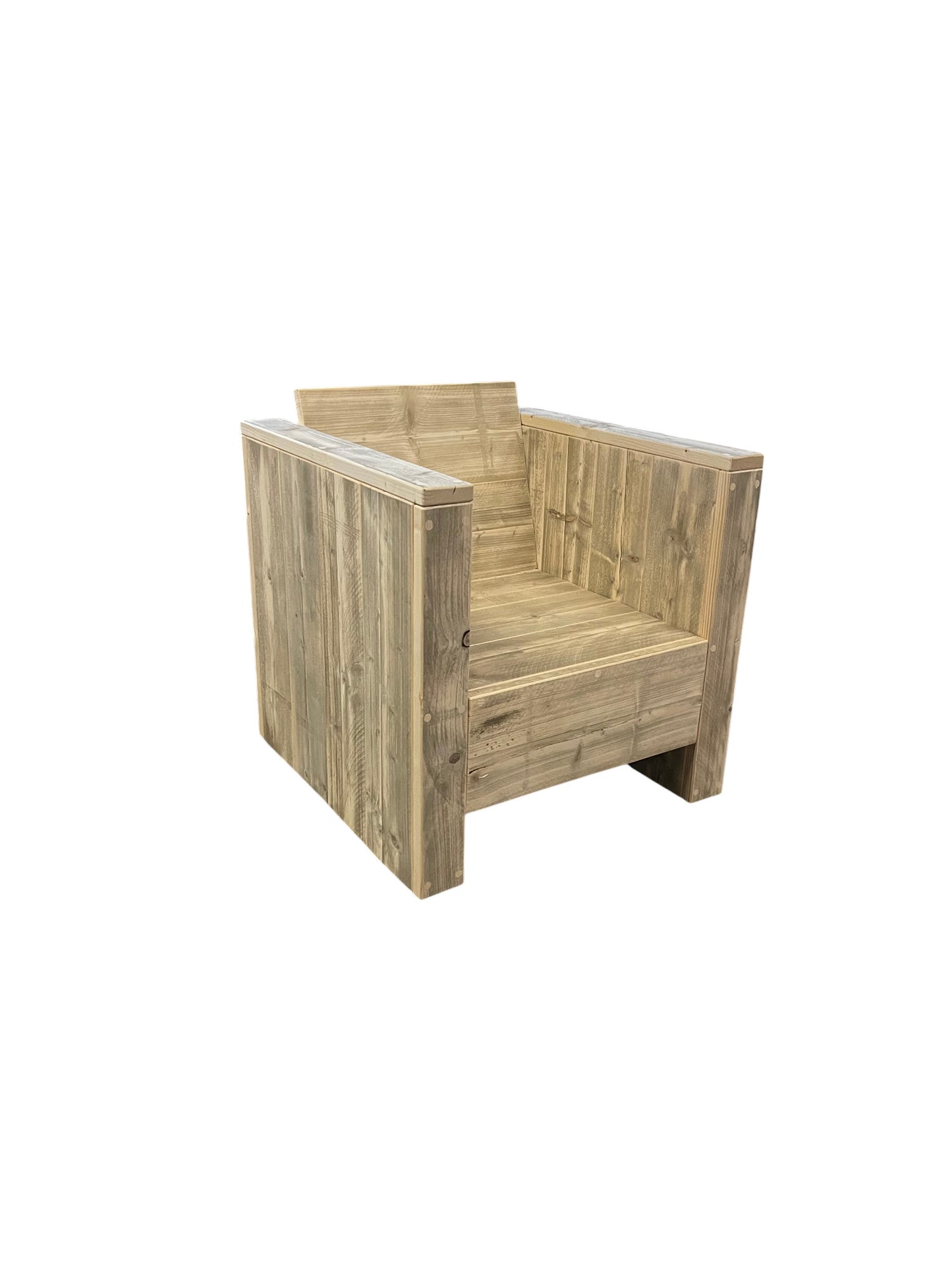 Lounge Sessel, Kubenform