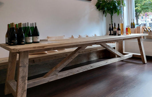 Bauholz Tafeltisch - Gastronomie
